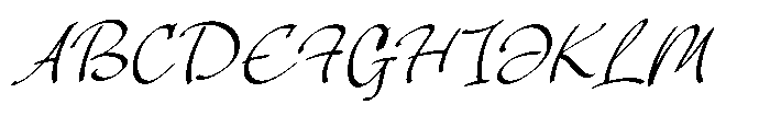 Blomag Choseno Font UPPERCASE
