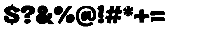 Blomby Reg Regular Font OTHER CHARS