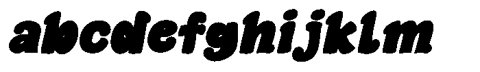 Blomby Reg Slant Regular FONT