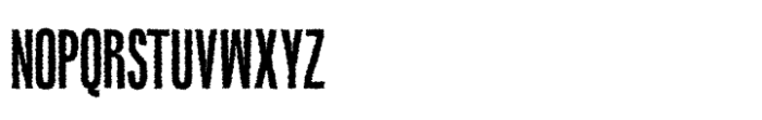 Blonden Rough Regular Font UPPERCASE