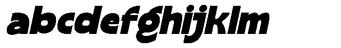 Blonkra Italic FONT