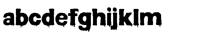 Blood Melt Sans FONT