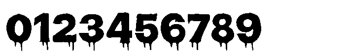 Blood Melt Serif Font OTHER CHARS