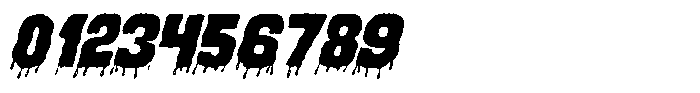 Blood Thirsty 667 Font OTHER CHARS