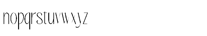 Bloomic Regular Font LOWERCASE