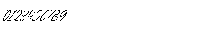 Bloomin Gflow Italic Font OTHER CHARS