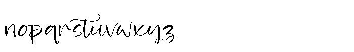 Blooming Harvest Regular Font LOWERCASE