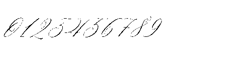 Bloomingdale Font OTHER CHARS