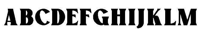 Bloomite Black Font UPPERCASE