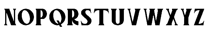 Bloomite Bold Font UPPERCASE