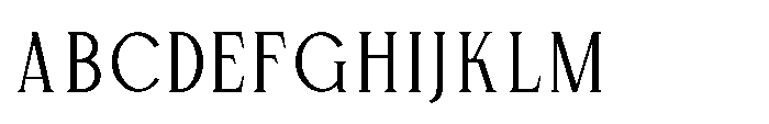 Bloomite Light Font UPPERCASE