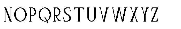 Bloomite Light Font UPPERCASE
