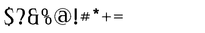 Bloomite Regular Font OTHER CHARS