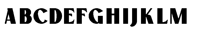 Bloomite Sans Black Font UPPERCASE