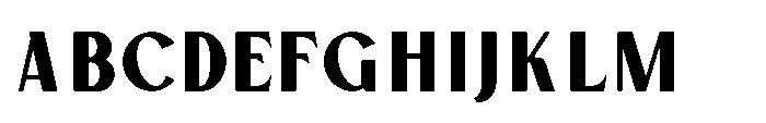 Bloomite Sans Bold Font UPPERCASE