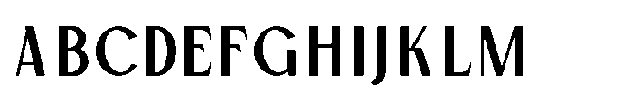 Bloomite Sans Medium Font UPPERCASE