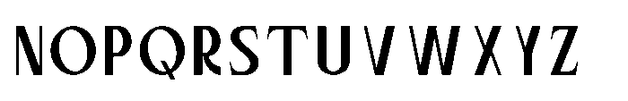 Bloomite Sans Medium Font UPPERCASE