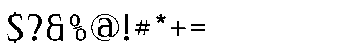 Bloomite Sans Regular Font OTHER CHARS