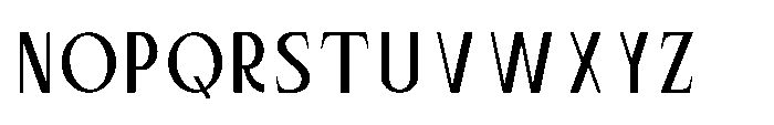 Bloomite Sans Regular Font UPPERCASE