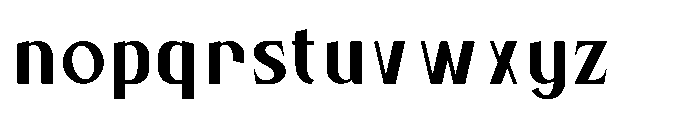 Bloomite Sans Semi Bold Font LOWERCASE