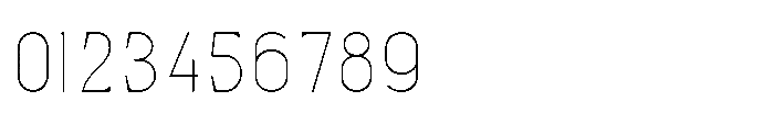 Bloomite Sans Thin Font OTHER CHARS