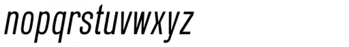 Blop11 Italic Font LOWERCASE