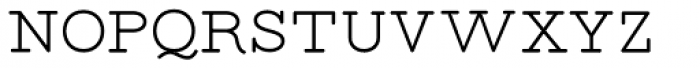 Bloser Serif Bold Font LOWERCASE
