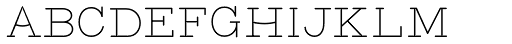 Bloser Serif Font LOWERCASE