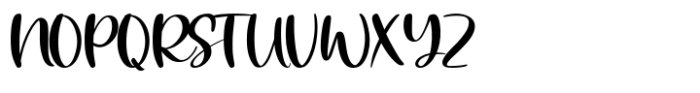 Blossomance Font UPPERCASE