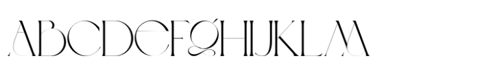 Blosta Serif Regular Font UPPERCASE