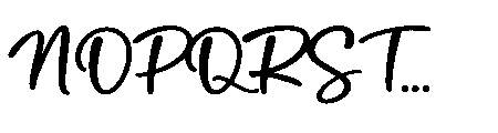 Blottocke Font UPPERCASE