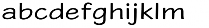 Blound Expanded Font LOWERCASE