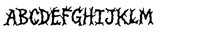 Blowsplat Font UPPERCASE