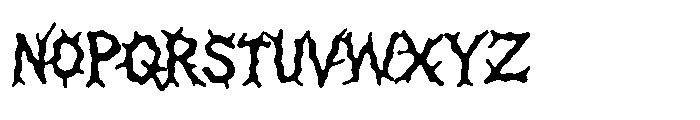 Blowsplat Font UPPERCASE
