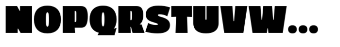 Bloxie Regular Font UPPERCASE