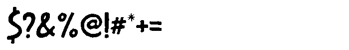 Bloxine Font OTHER CHARS