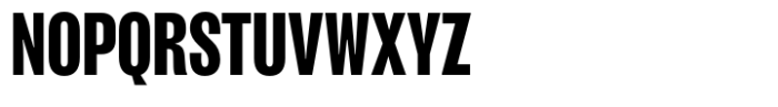 Bloyd Comp Extra Bold Font UPPERCASE