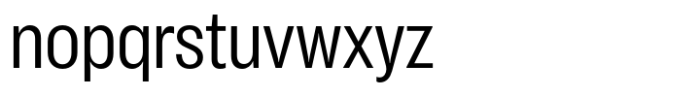 Bloyd Condensed Regular Font LOWERCASE