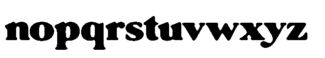 Blue Blossom Font LOWERCASE