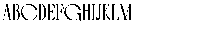 Blue Cosmic Regular Font UPPERCASE