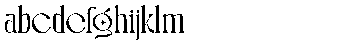 Blue Cosmic Regular FONT
