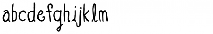 Blue Goblet Drawn Normal Font LOWERCASE