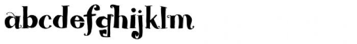 Blue Goblet Serif Font LOWERCASE
