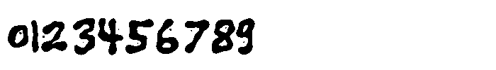 Blue Soak Font OTHER CHARS