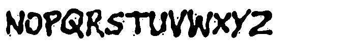 Blue Soak Font UPPERCASE