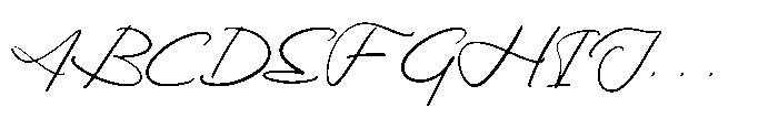 Bluebell Cottage Regular Font UPPERCASE