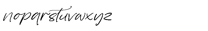 Bluebell Cottage Regular Font LOWERCASE