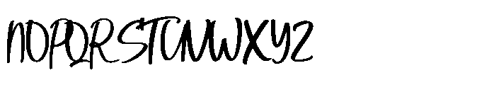 Blues Derlons Font UPPERCASE