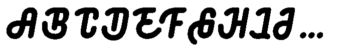 Blueskey Sans Blueskey Script Italic Font UPPERCASE