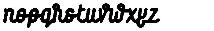 Blueskey Sans Blueskey Script Italic Font LOWERCASE